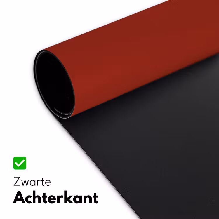 Schuin - Loveyou - Rood Muismat XXL klein -sfeer2