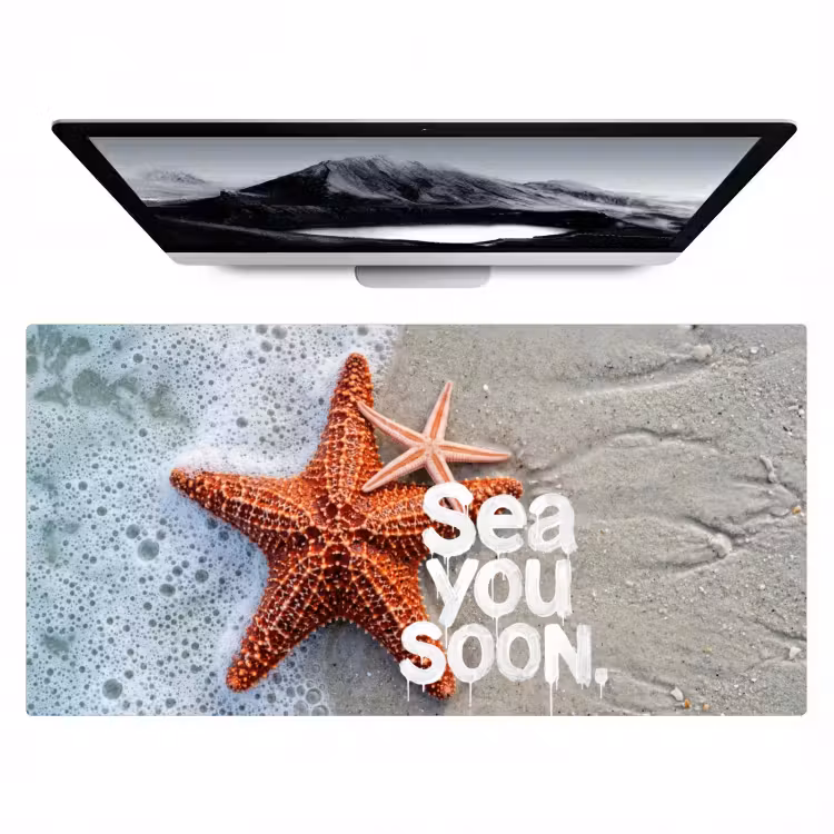 Sea you soon - Zeester - Zee Muismat XXL klein -zzz3d