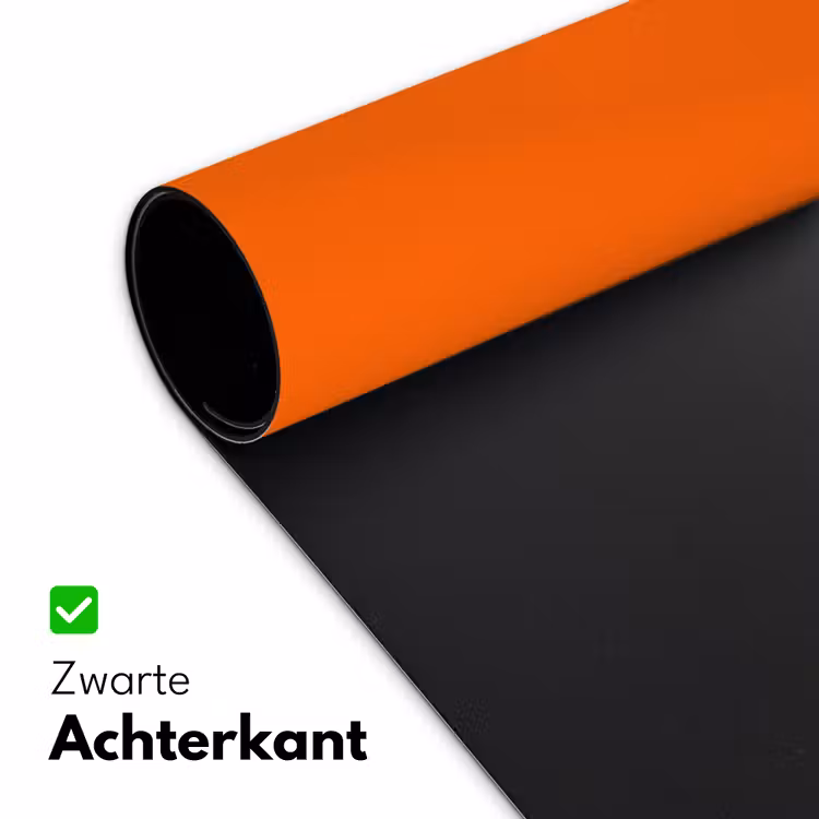 See te good - Paars - Oranje Muismat XXL klein -sfeer2