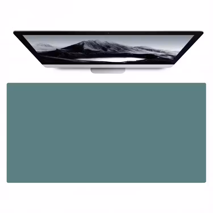 Serene - Teal - Blauw Muismat XXL klein 681 -zzz3d