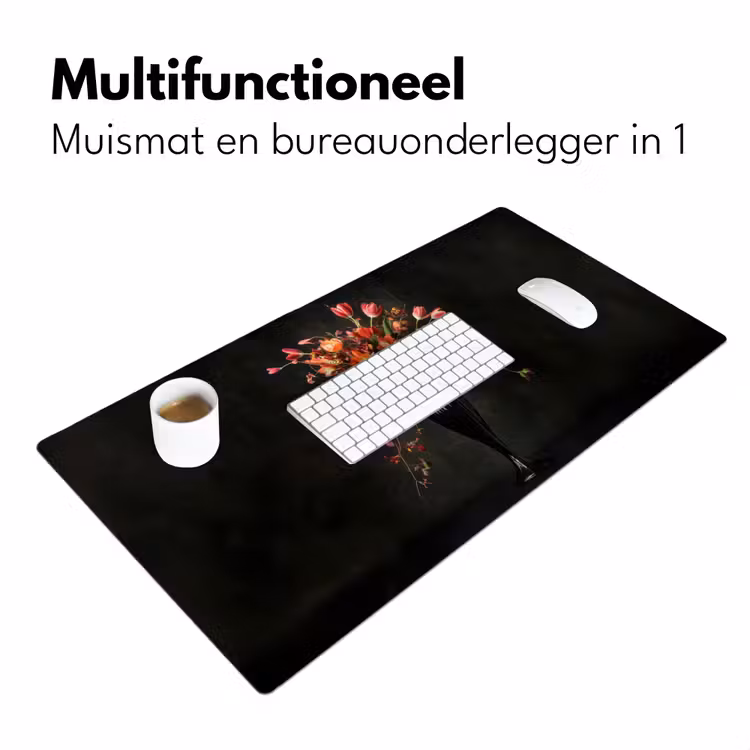 Sierlijk - Boeket - Vaas Muismat XXL klein -sfeer4