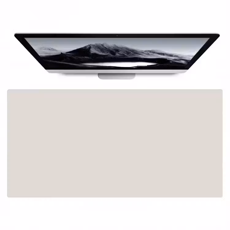 Silent - Sandstone - Grijs Muismat XXL klein 681 -zzz3d