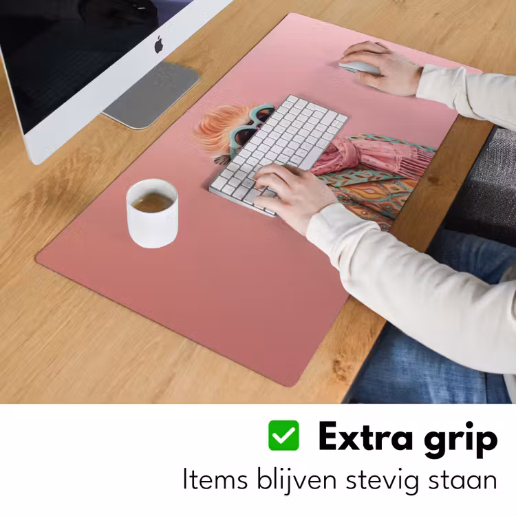 Sjaal - Aap - Zonnebril - Jasje Muismat XXL klein -sfeer3