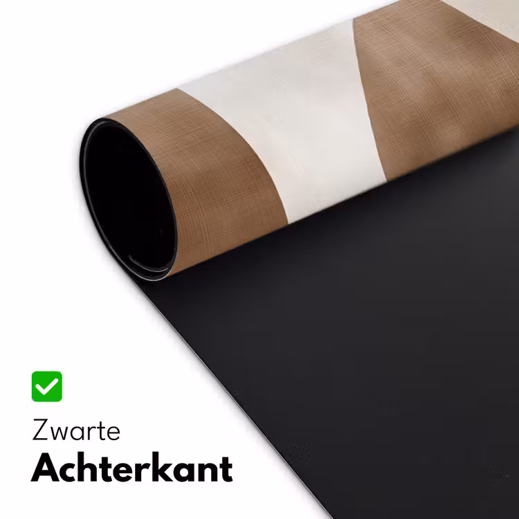 Snijdende cirkels - Overlappende vlakken Muismat XXL klein -sfeer2