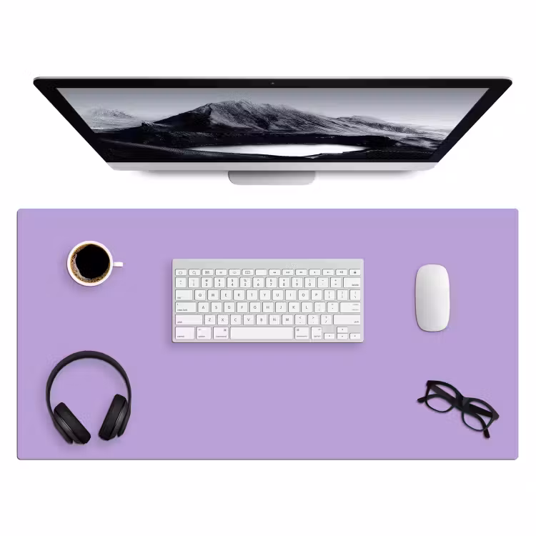 Soft - Lavender - Paars Muismat XXL klein 681 -3d