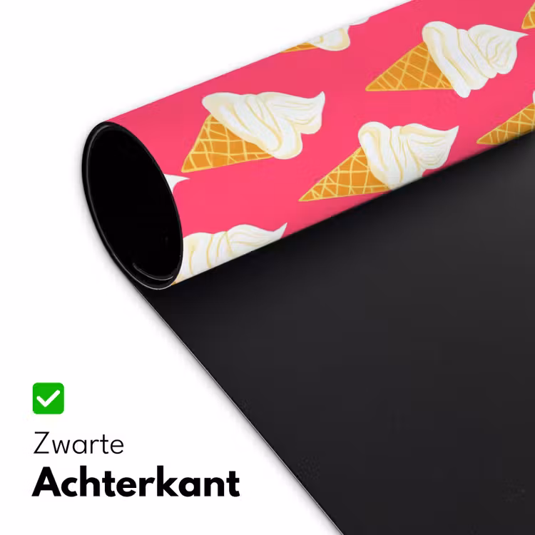 Softijs - Horentje - Roze Muismat XXL klein 681 -sfeer2