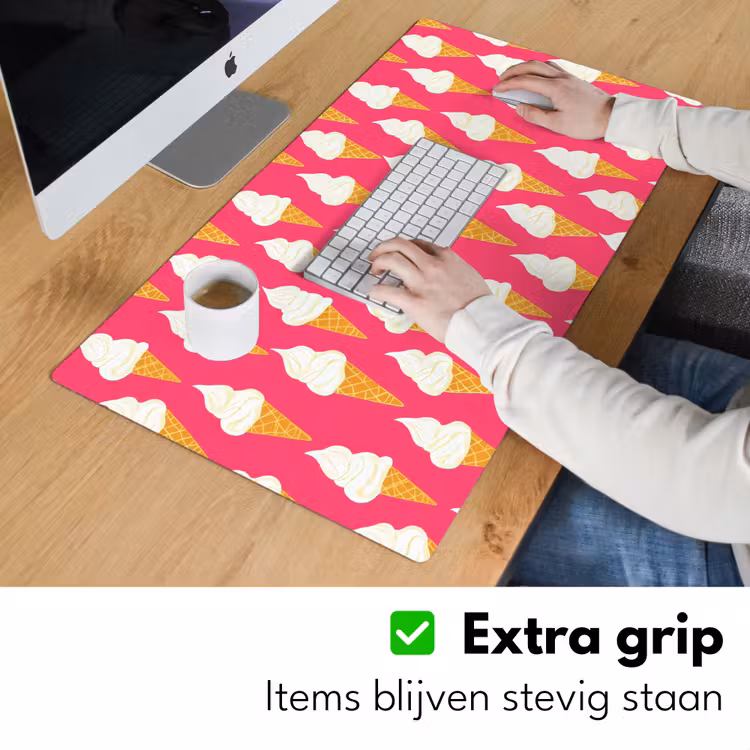 Softijs - Horentje - Roze Muismat XXL klein 681 -sfeer3
