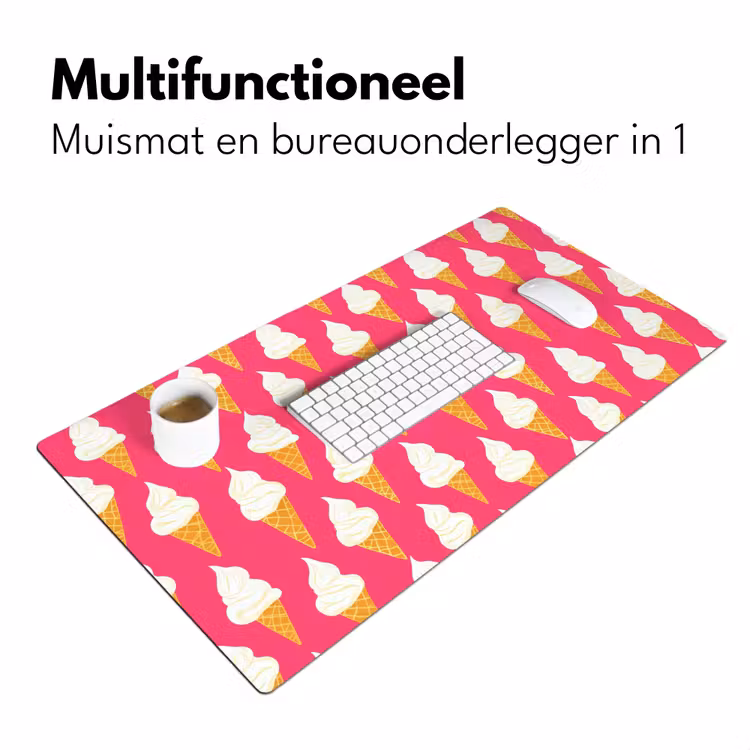Softijs - Horentje - Roze Muismat XXL klein 681 -sfeer4