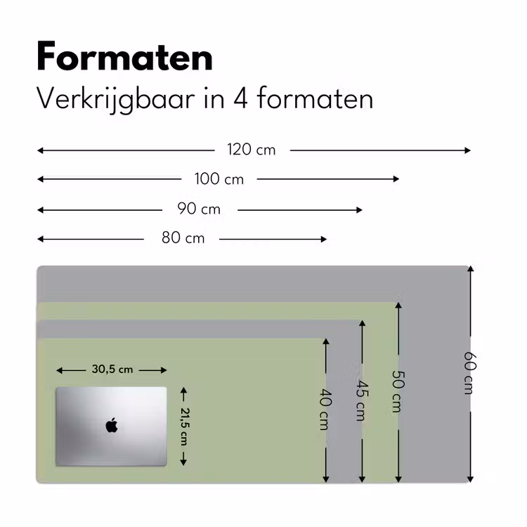 Spring - Sprint - Groen Muismat XXL klein 681 -sfeer5