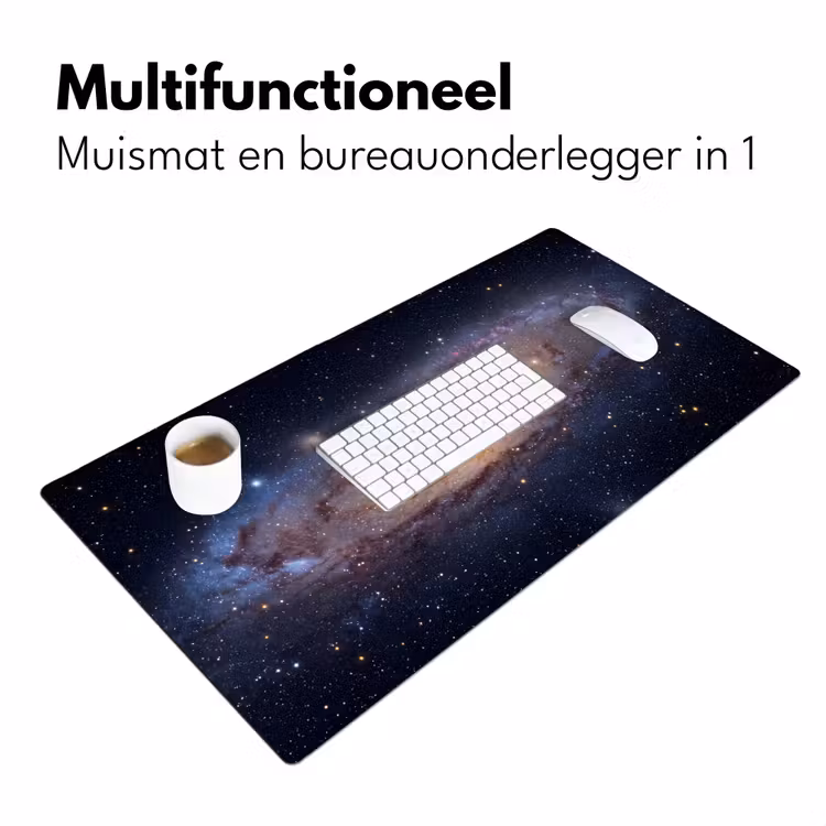 Bureau onderlegger - Sterrenstelsel - Ruimte - Kosmos - Sterrenstelsel - Ruimte - Kosmos Muismat XXL klein