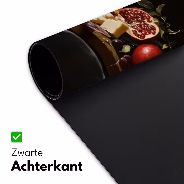 Stilleven - Vintage - Borrelplank Muismat XXL klein -sfeer2