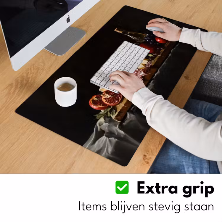 Stilleven - Vintage - Borrelplank Muismat XXL klein -sfeer3