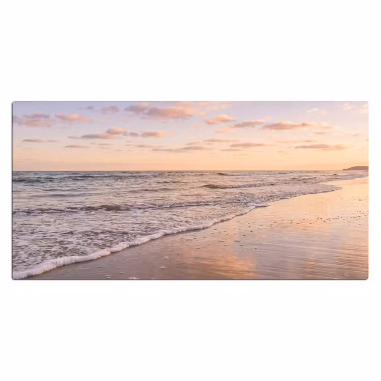 Strand - Branding - Wolken Muismat XXL klein -3d_leeg