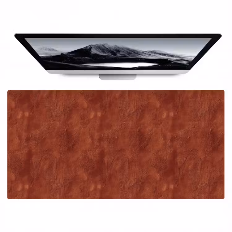 Stucwerk - Textuur  - Terracotta Muismat XXL klein 681 -zzz3d