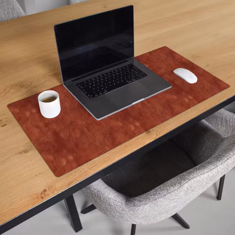 Stucwerk - Textuur  - Terracotta Muismat XXL klein 681 -sfeer1