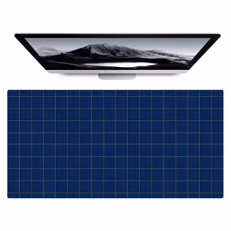 Tegel - Patroon - Blauw Muismat XXL klein 681 -zzz3d