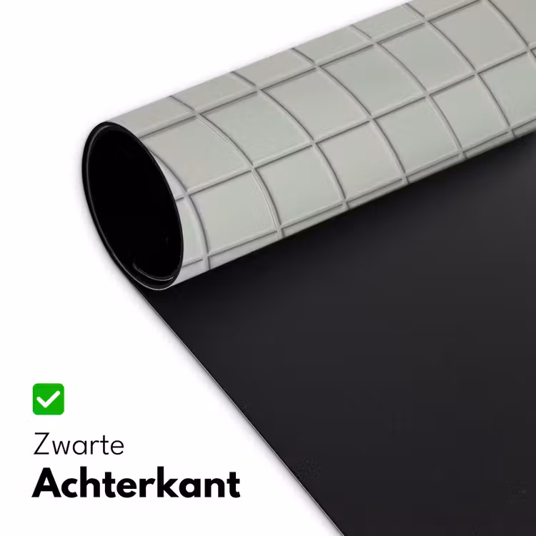 Tegel - Patroon - Lichtgroen Muismat XXL klein 681 -sfeer2