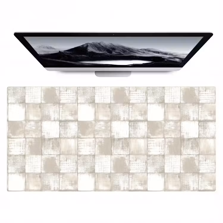 Tegel - Patroon - Verweerd Muismat XXL klein 681 -zzz3d