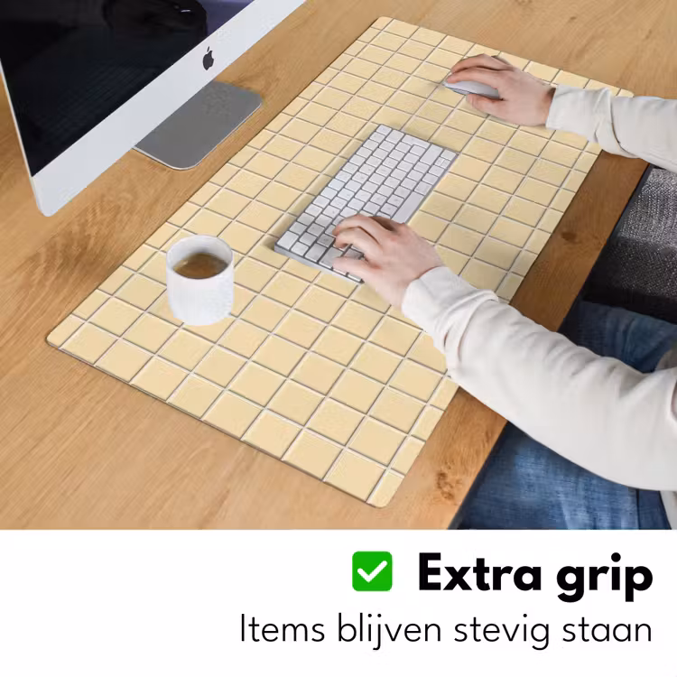 Tegels - Patroon - Crème Muismat XXL klein 681 -sfeer3