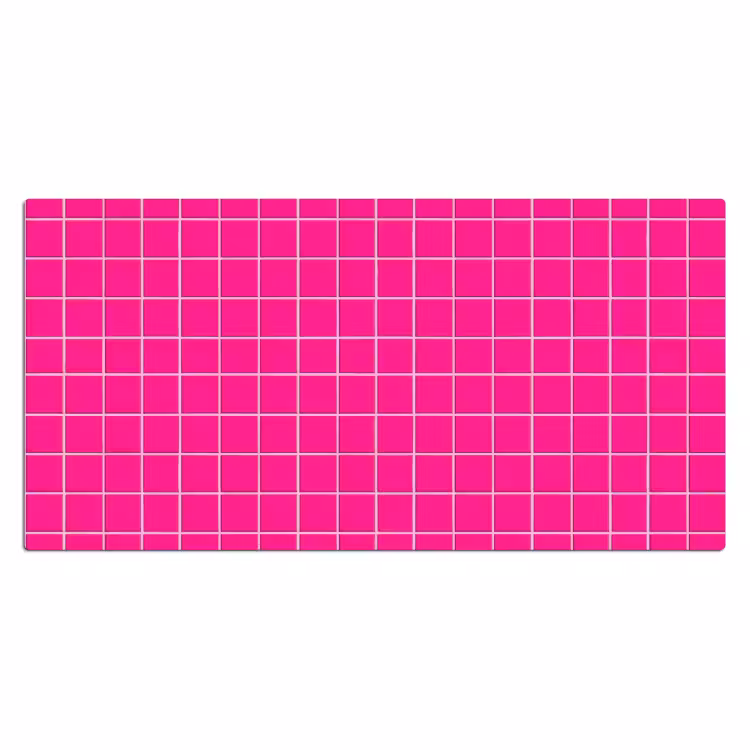 Tegels - Vierkant - Fuchsia Muismat XXL klein 681 -3d_leeg