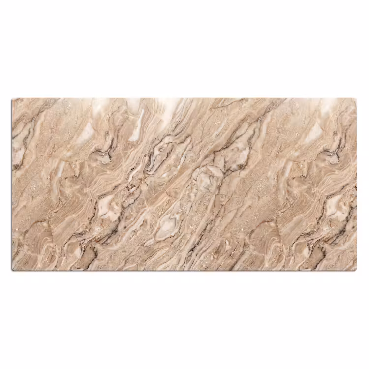 Textuur - Aders - Abstract - Modern - Beige Muismat XXL klein -3d_leeg