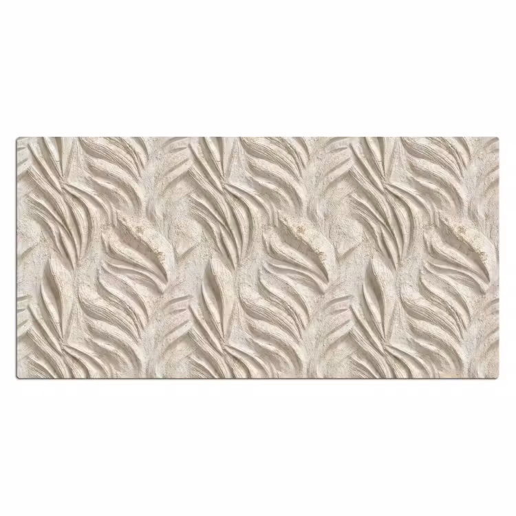 Textuur - Reliëf - Beige Muismat XXL klein 681 -3d_leeg