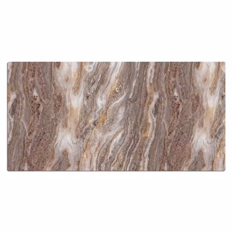 Textuur - Steen - Abstract - Beige Muismat XXL klein -3d_leeg