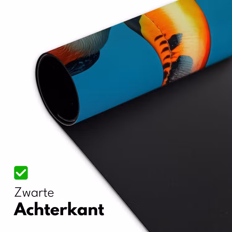 Toekan - Papegaai - Vogel - Koksmuts Muismat XXL klein -sfeer2