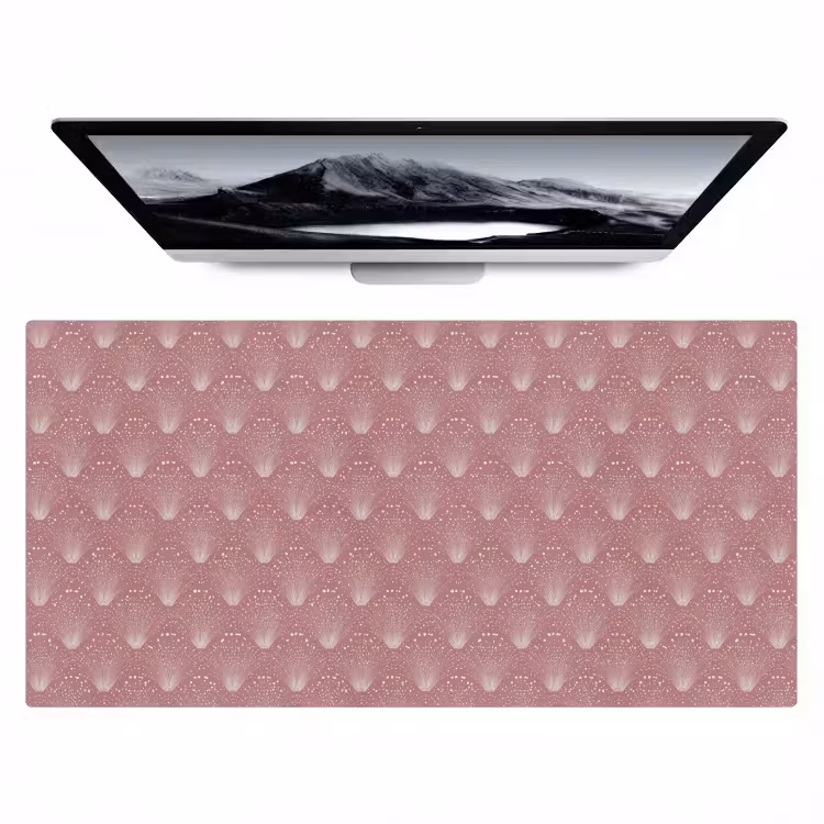Trendy - Patroon - Roze Muismat XXL klein 681 -zzz3d