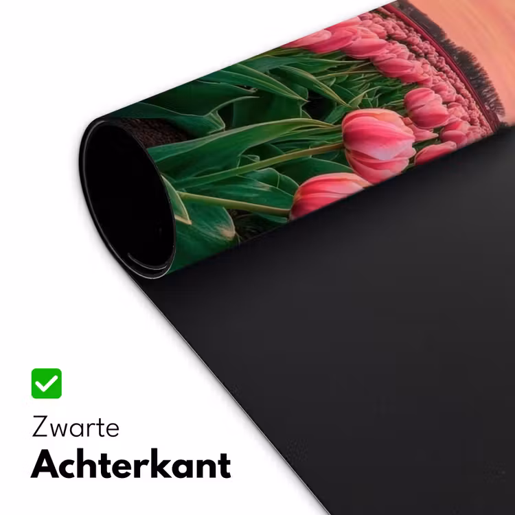Tulpen - Molen - Nederland Muismat XXL klein -sfeer2