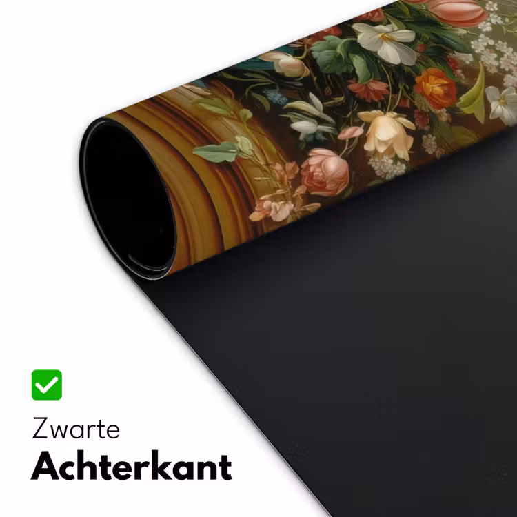 Vaas - Pastel - Kleuren - Bloemen Muismat XXL klein -sfeer2
