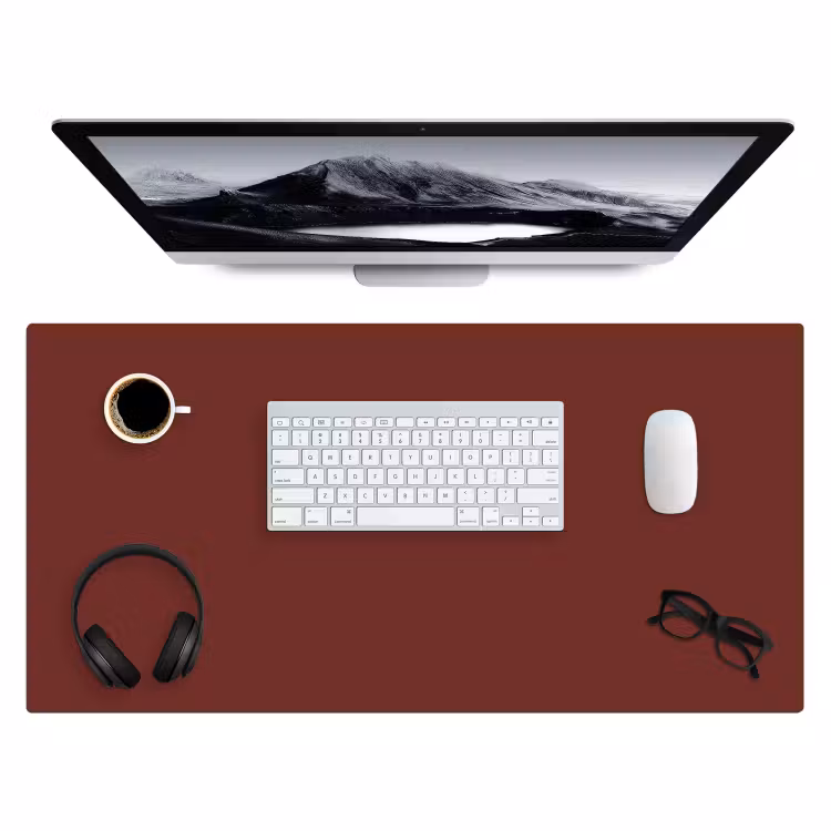 Valentine - Velvet - Rood Muismat XXL klein 681 -3d