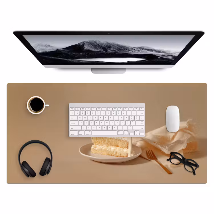Vanilletaart - Cake - Romig Muismat XXL klein -3d