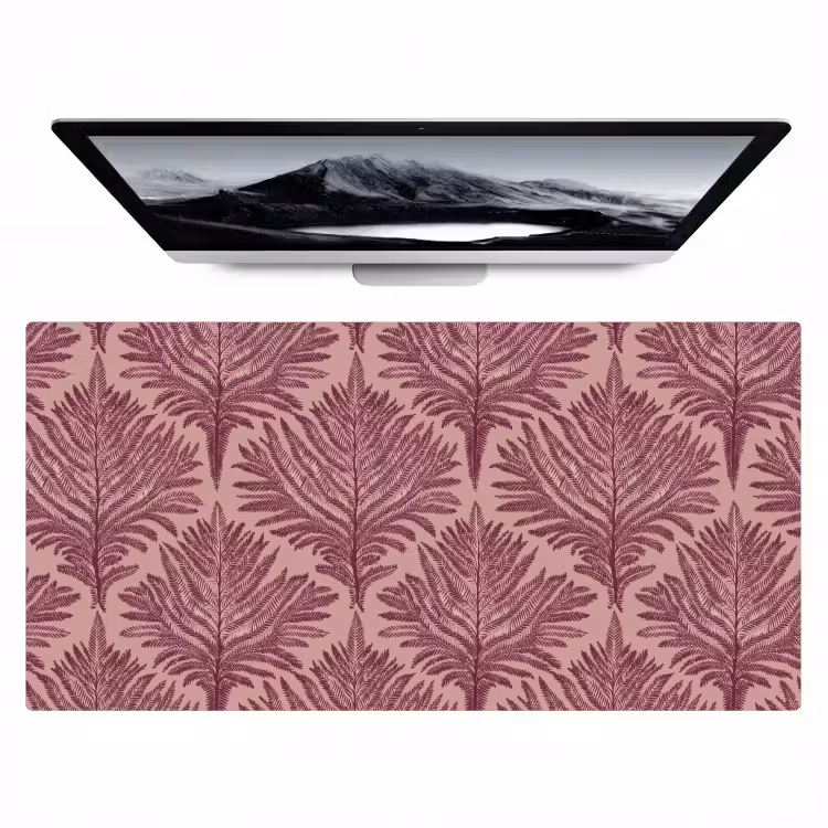 Varen - Patroon - Paars Muismat XXL klein 681 -zzz3d