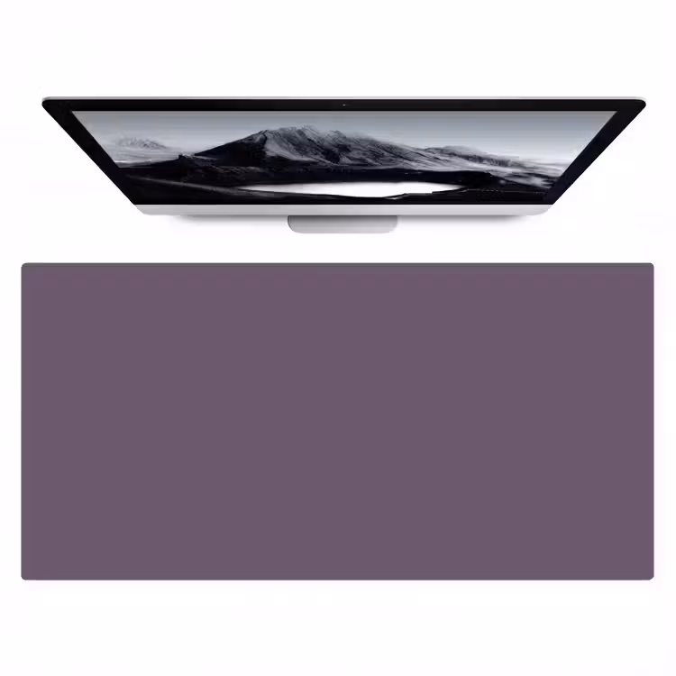 Velvet - Aubergine - Paars Muismat XXL klein 681 -zzz3d