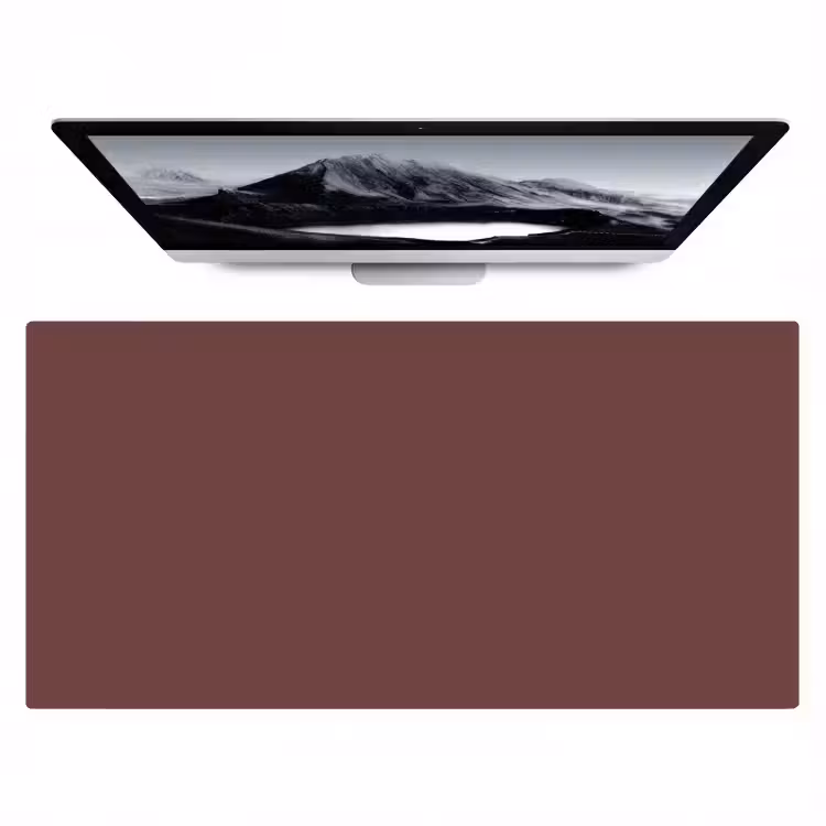 Velvet - Merlot - Rood Muismat XXL klein 681 -zzz3d