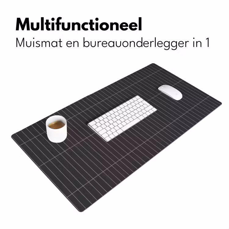Verticaal - Wandtegel - Donkergrijs Muismat XXL klein 681 -sfeer4