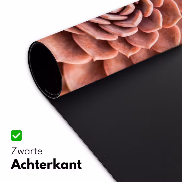 Vetplant - Organisch - Roze Muismat XXL klein -sfeer2