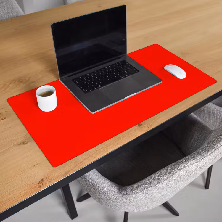 Vibrant - Vermilion - Rood Muismat XXL klein 681 -sfeer1