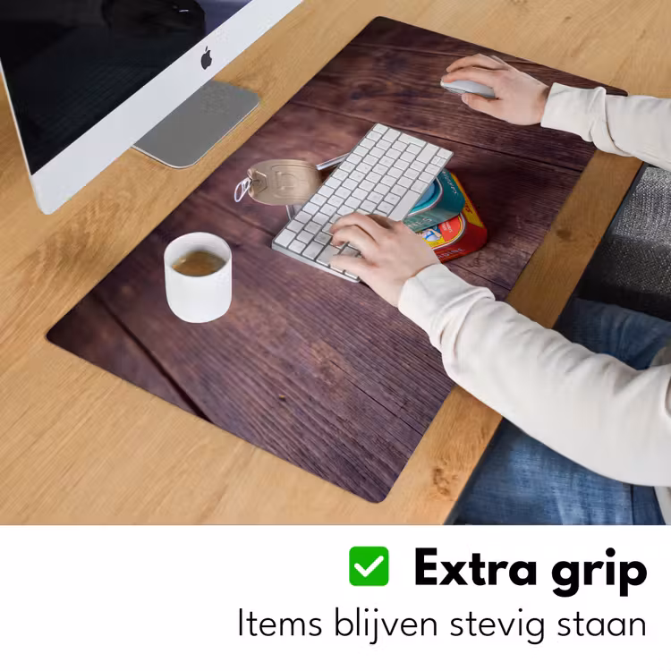 Bureau onderlegger - Vis - Blikjes - Keuken - Vis - Blikjes - Keuken Muismat XXL klein