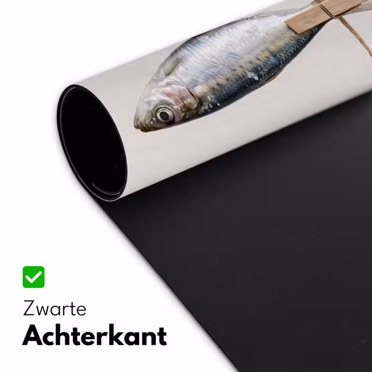 Bureau onderlegger - Vis - Hangend - Eten - Vis - Hangend - Eten Muismat XXL klein