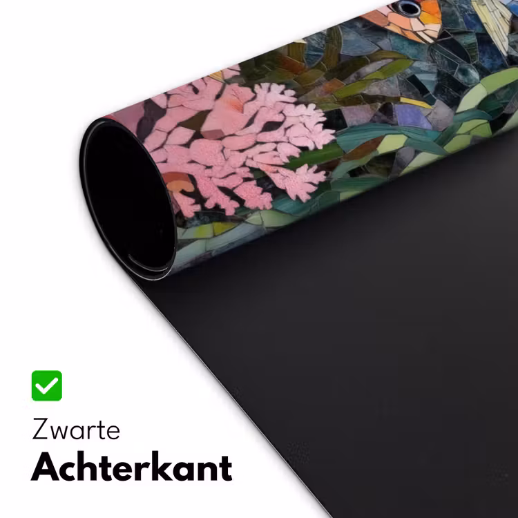 Vissen - Koraal - Zee - Mozaïek Muismat XXL klein -sfeer2