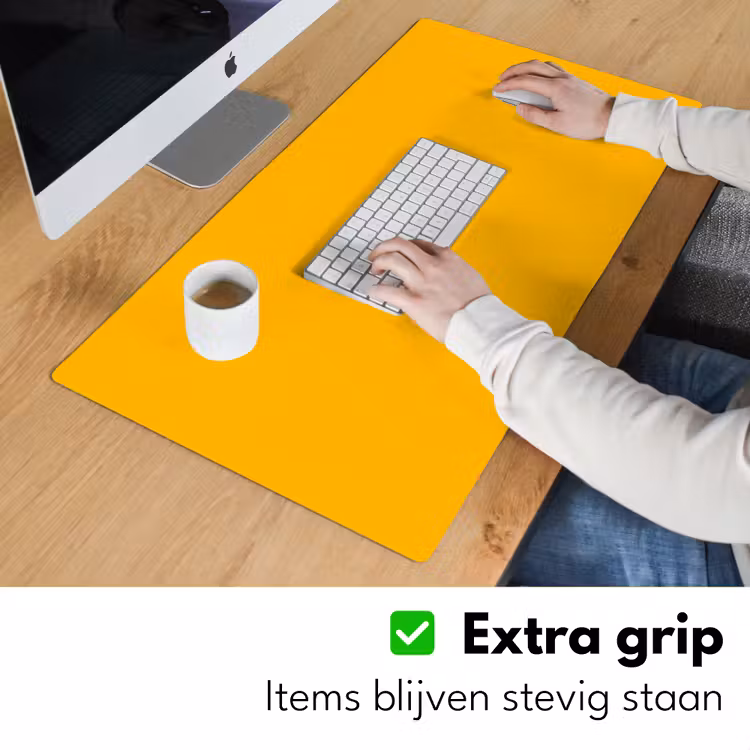 Vivid - Amber - Geel Muismat XXL klein 681 -sfeer3