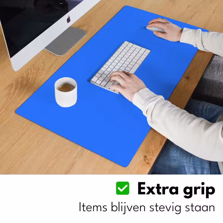 Vivid - Cobalt - Blauw Muismat XXL klein 681 -sfeer3