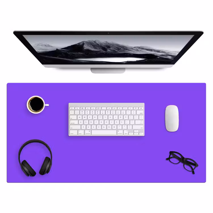 Vivid - Violet - Paars Muismat XXL klein 681 -3d