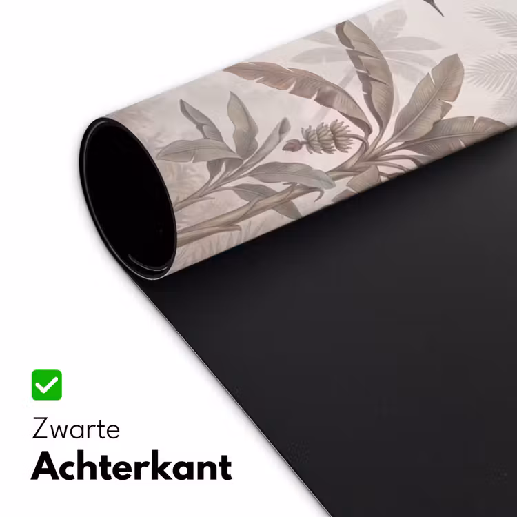 Vogel - Tropisch - Jungle - Natuur - Beige Muismat XXL klein -sfeer2
