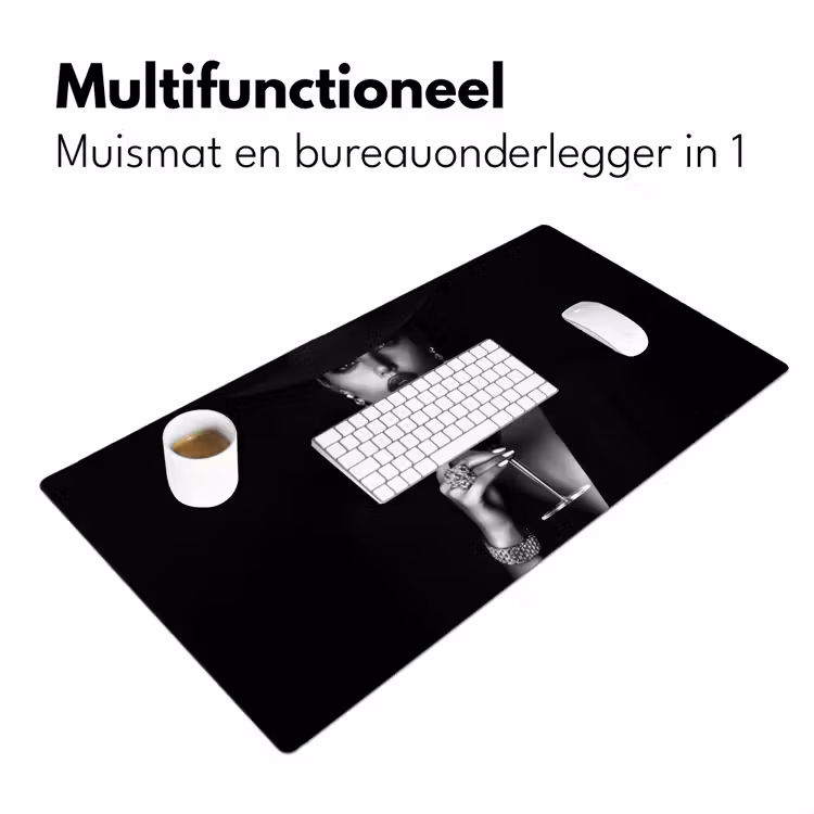 Vrouw - Cocktail - Chic Muismat XXL klein -sfeer4