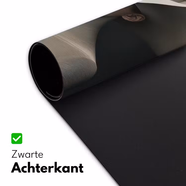 Vrouw - Golvende - Hoed Muismat XXL klein -sfeer2