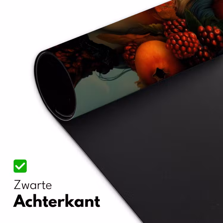 Vrouw - Granaatappel - Herfst - Zonnebril Muismat XXL klein -sfeer2