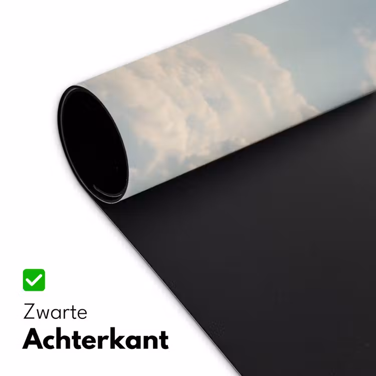Bureau onderlegger - Vrouwen - Duikhouding - Wolken - Vrouwen - Duikhouding - Wolken Muismat XXL klein